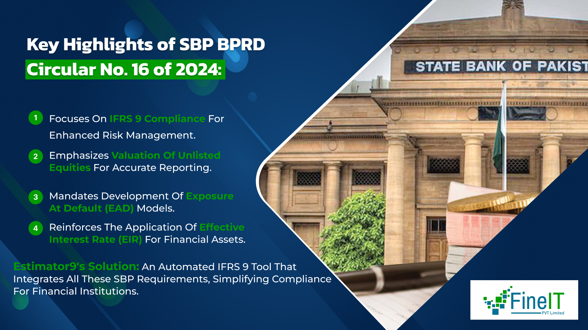 Understanding SBP BPRD Circular No. 16 of 2024: Key Guidelines and Compliance with IFRS 9