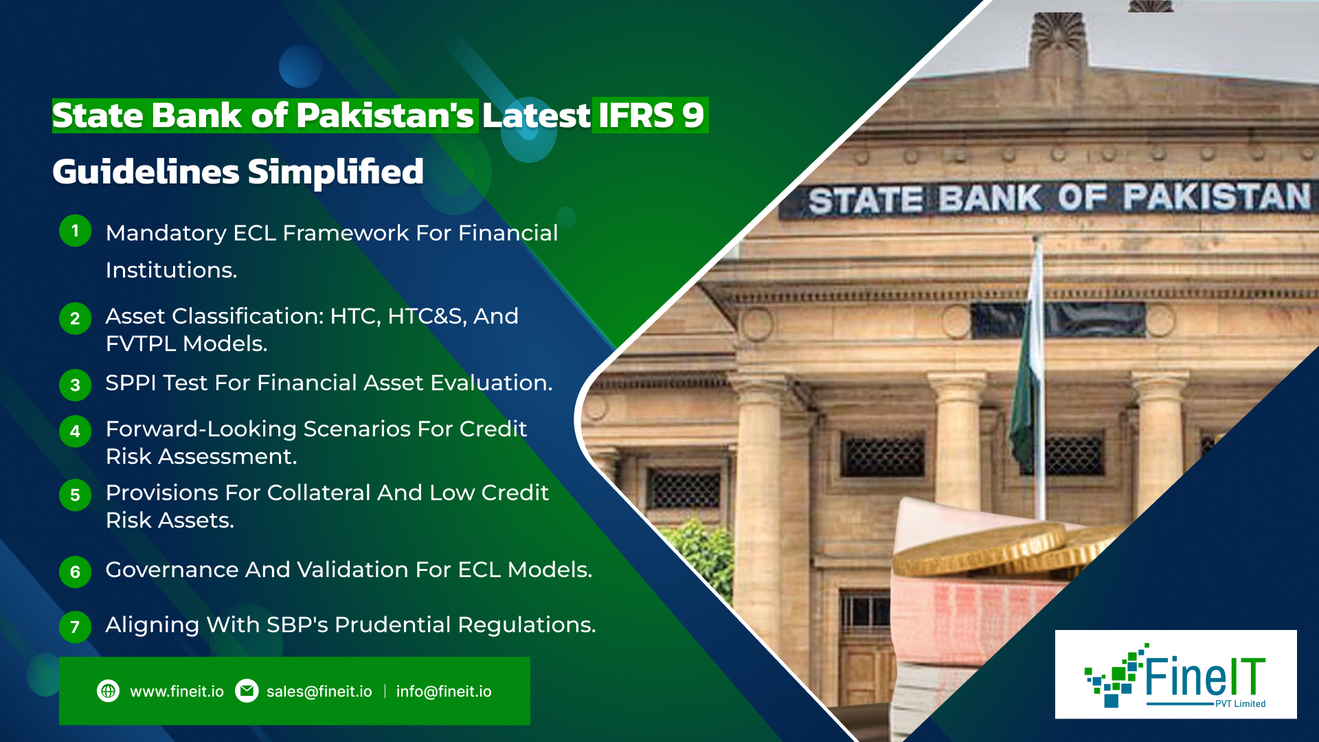 Understanding IFRS 9 Compliance: Insights from the Latest State Bank of Pakistan Guidelines