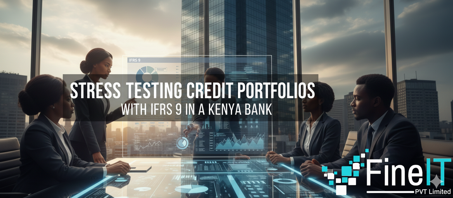 Stress Testing Credit Portfolios with IFRS 9 in a Kenya Bank